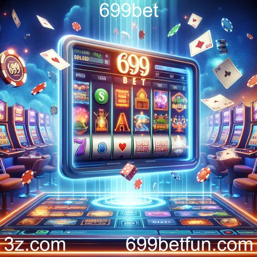 Imagem promocional da 699bet mostrando a plataforma e suas vantagens